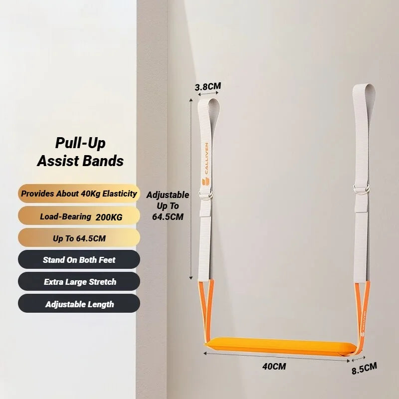 Adjustable Pull-Up Assistance Bands Set – Home Fitness Training