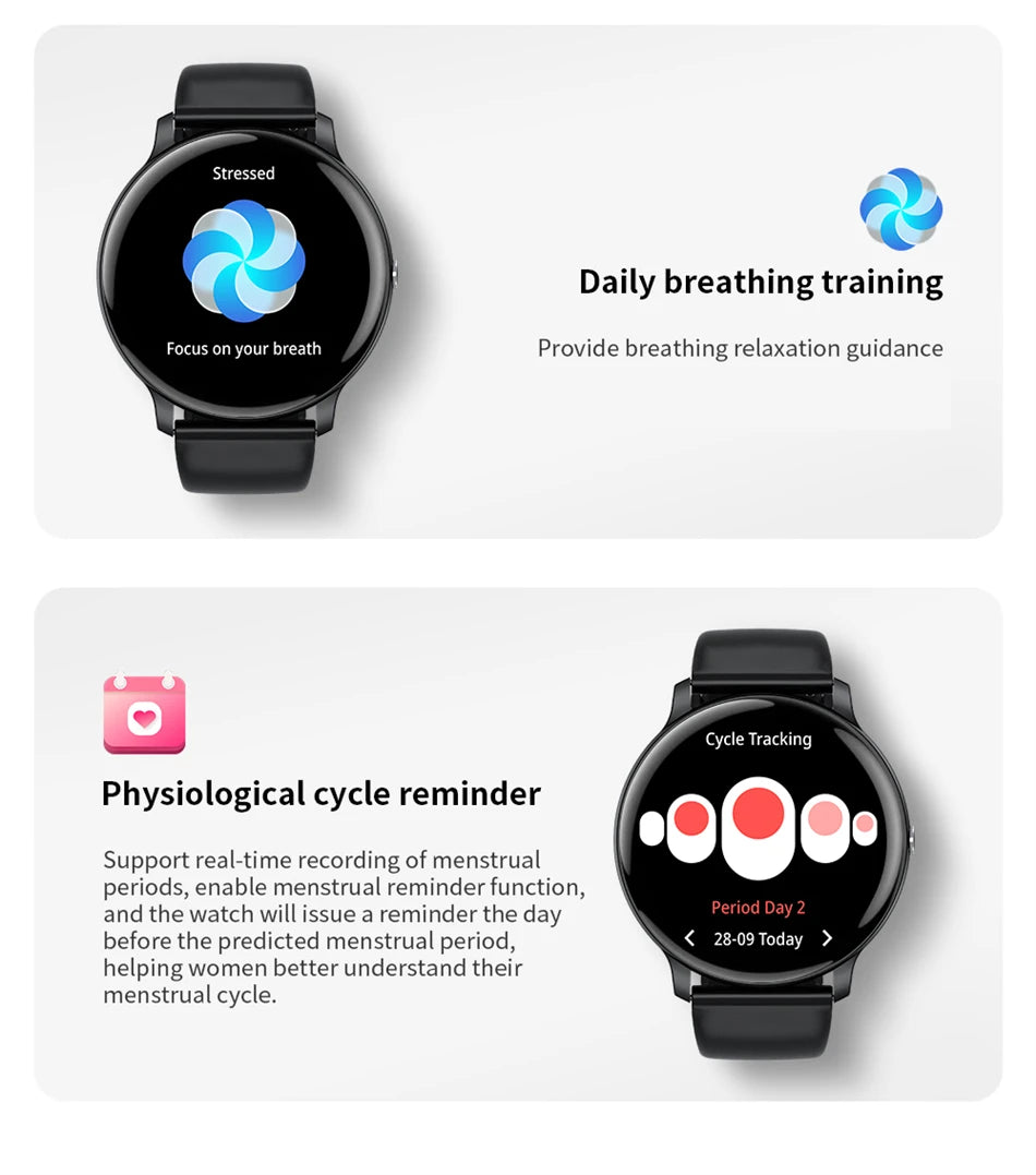 2025 Smart Watch for Women & Men Bluetooth Call Fitness Tracker