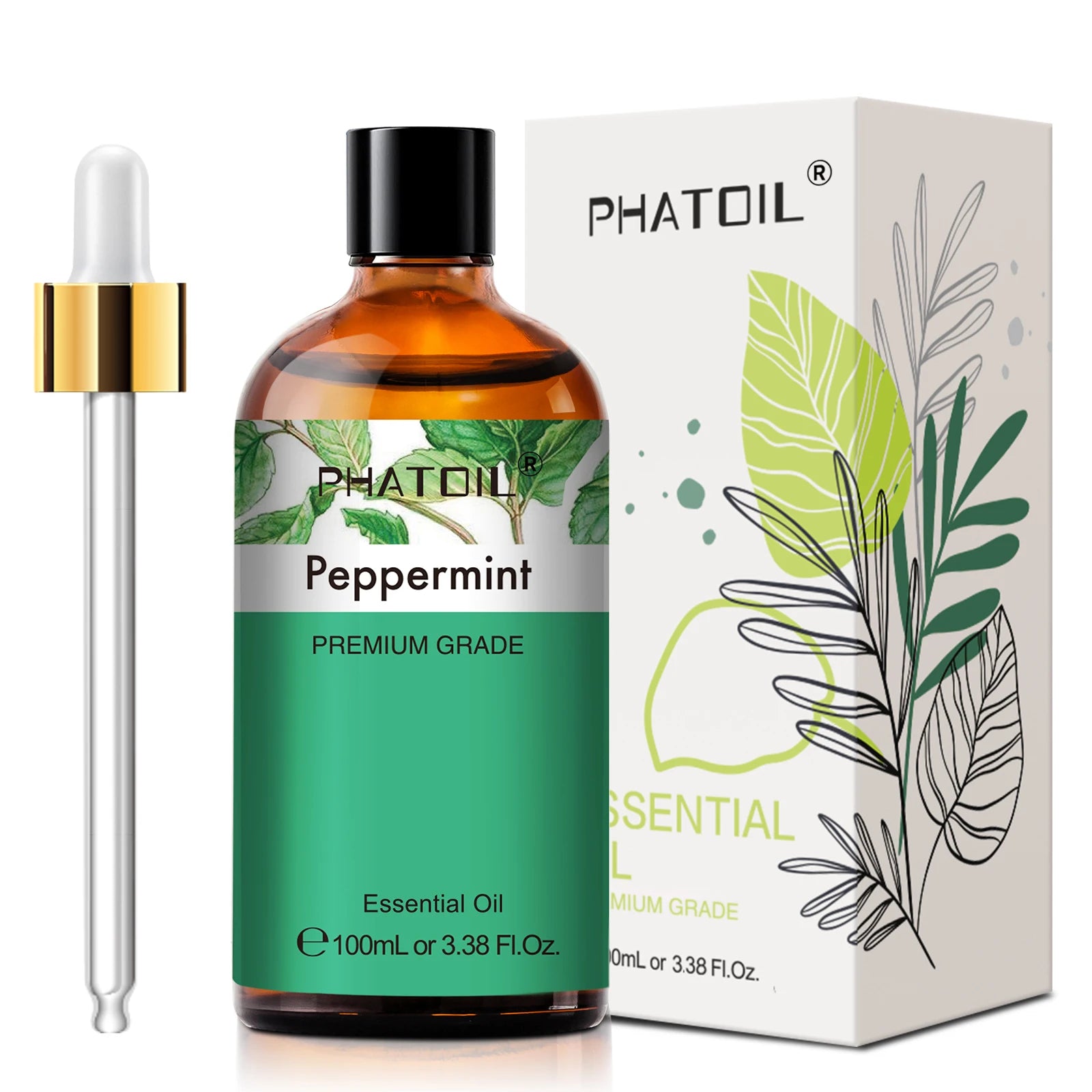 PHATOIL 100ml Natural Essential Oils – Aromatherapy & Skin Care