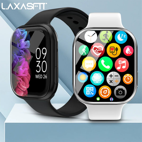 LAXASFIT Series 10 Smart Watch Bluetooth Call Fitness Tracker