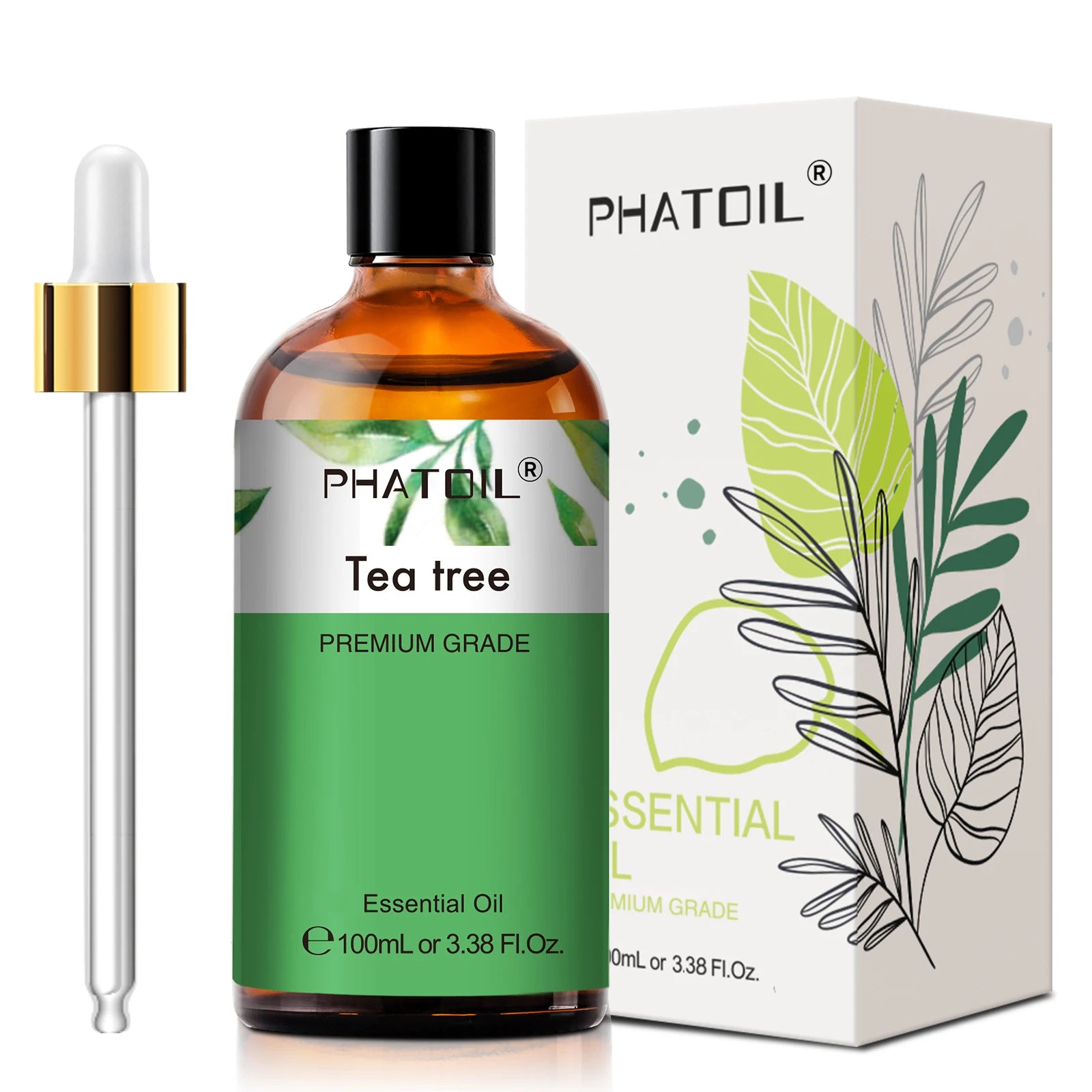 PHATOIL 100ml Natural Essential Oils – Aromatherapy & Skin Care