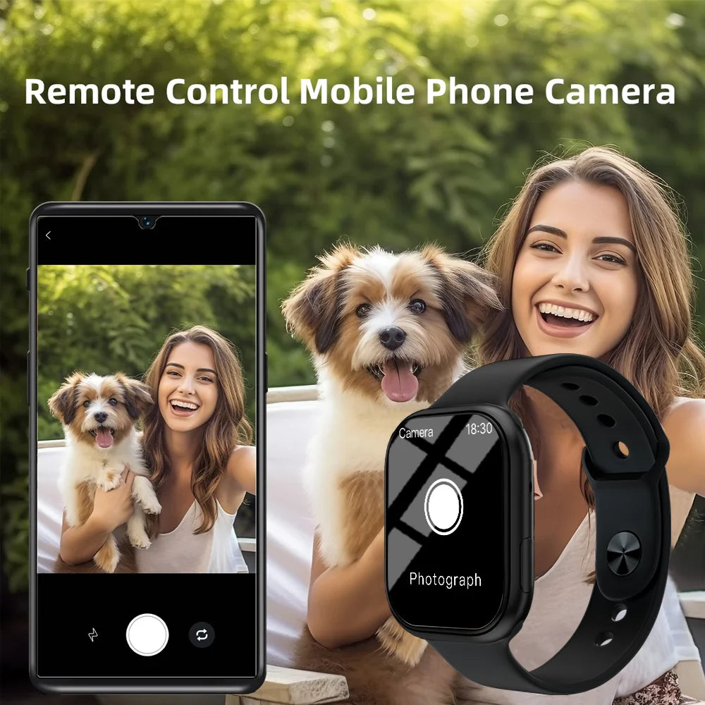 LAXASFIT Series 10 Smart Watch Bluetooth Call Fitness Tracker