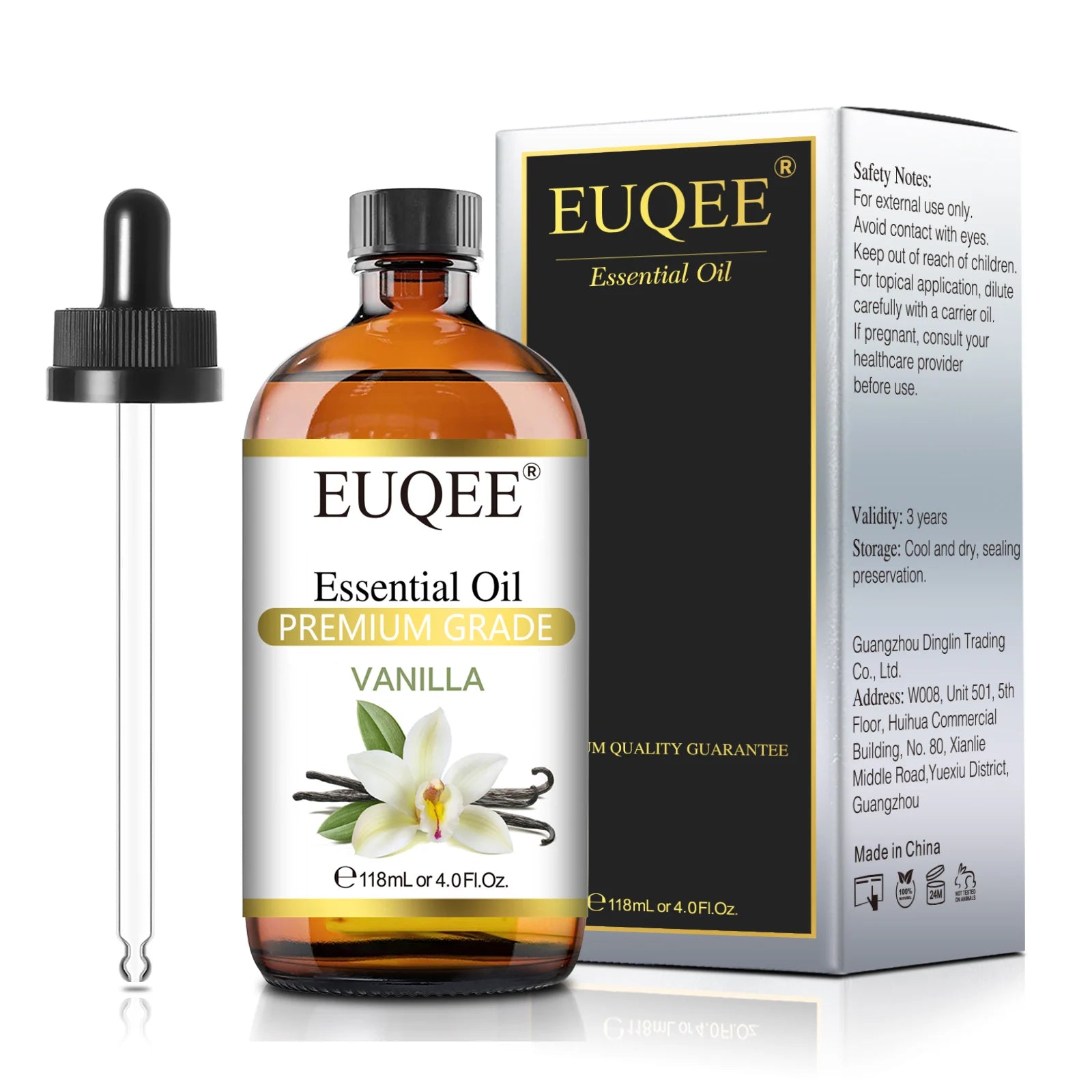 EUQEE 4 fl oz Essential Oils for Aromatherapy & Home Fragrance
