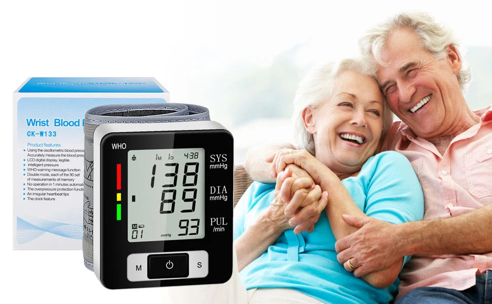 High Accuracy Digital Wrist Blood Pressure Monitor