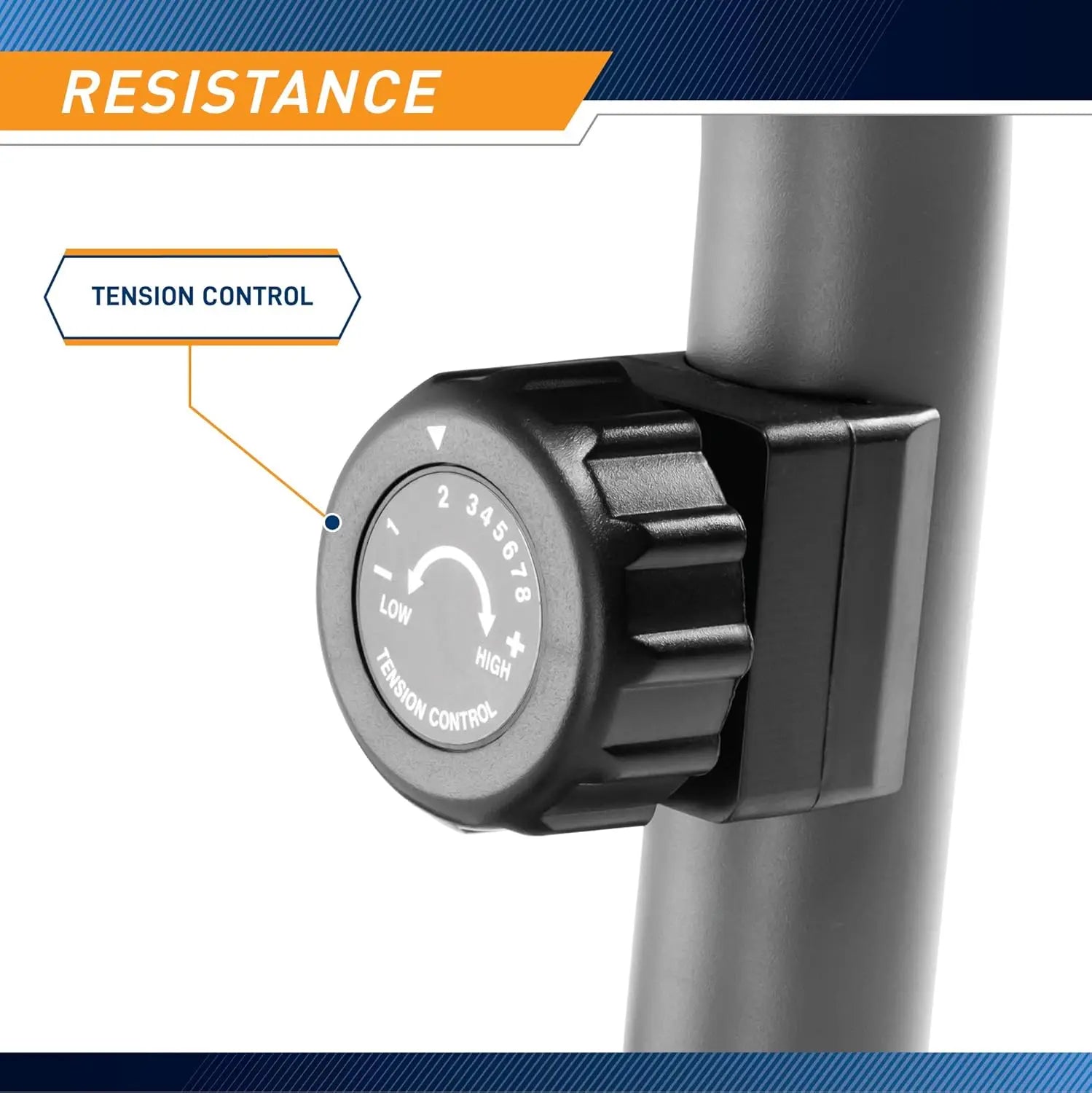 Home Exercise Bike with Adjustable Magnetic Resistance