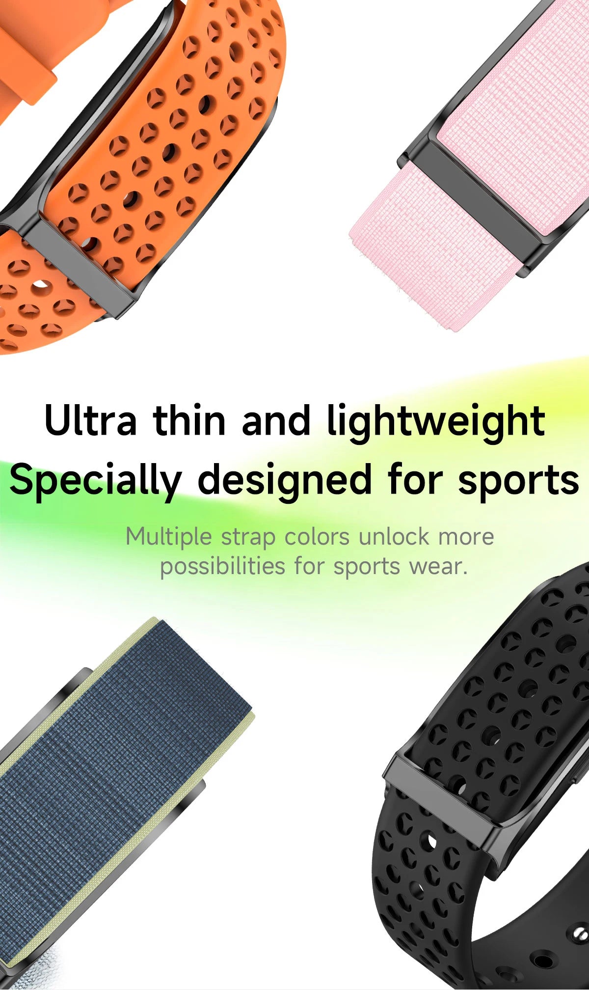 LIGE 2025 No Screen Smart Bracelet Heart Rate Blood Pressure Fitness Tracker