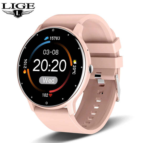 LIGE ZL02 Smart Watch for Women & Men with Bluetooth 5.2 Calls