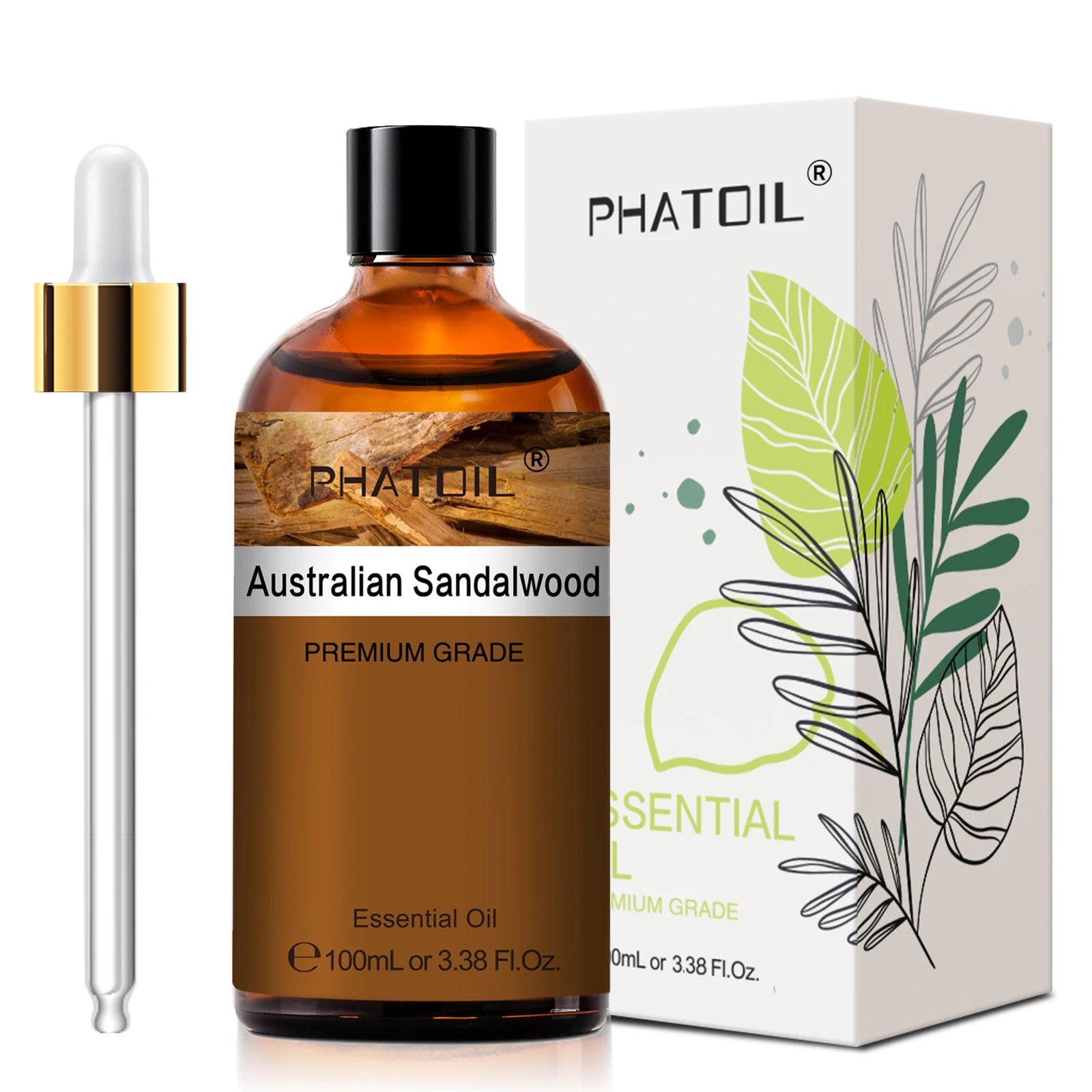 PHATOIL 100ml Natural Essential Oils – Aromatherapy & Skin Care