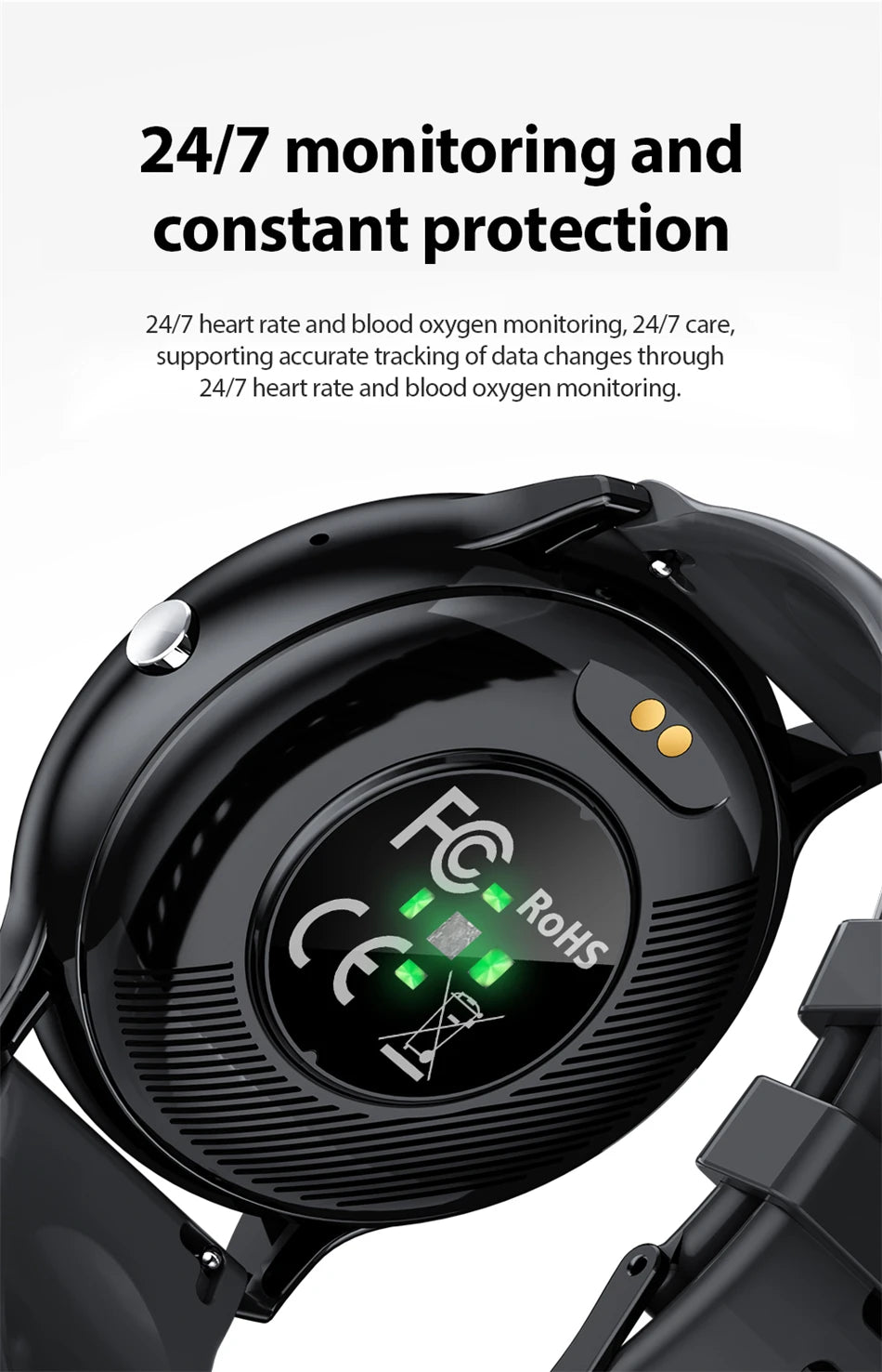 2025 Smart Watch for Women & Men Bluetooth Call Fitness Tracker