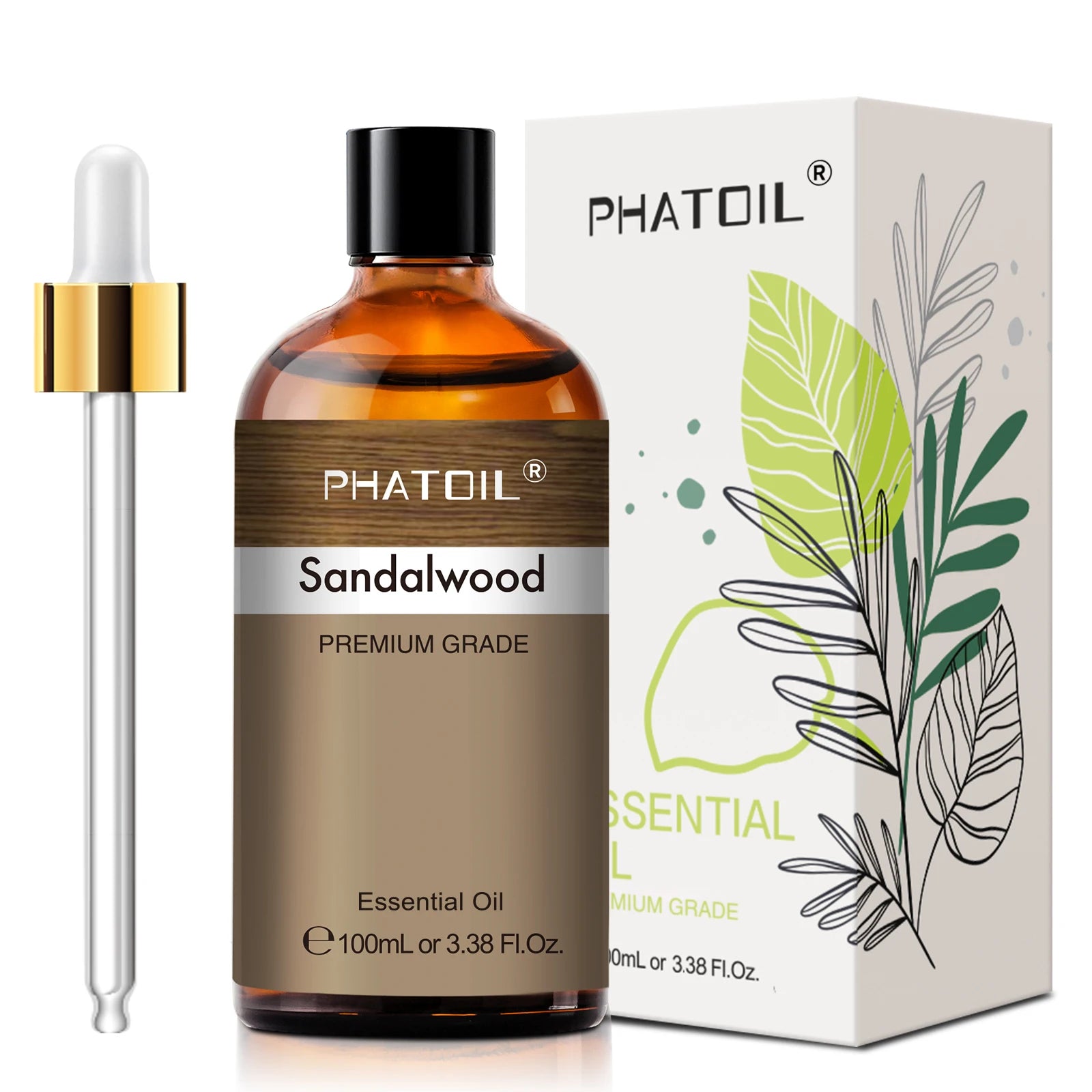 PHATOIL 100ml Natural Essential Oils – Aromatherapy & Skin Care