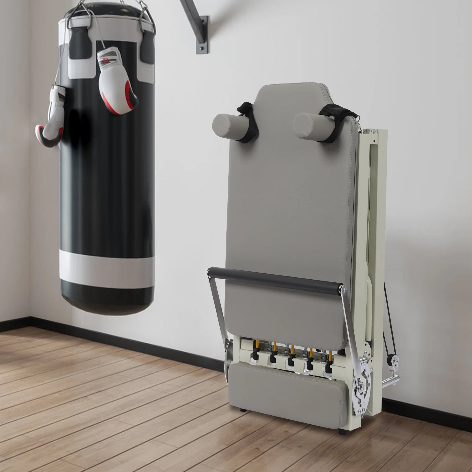 Foldable Steel Pilates Reformer Machine for Home and Office
