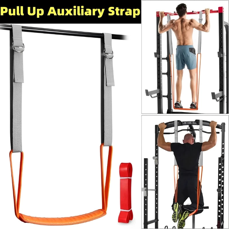 Adjustable Pull-Up Assistance Bands Set – Home Fitness Training