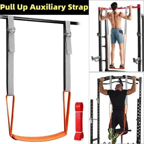 Adjustable Pull-Up Assistance Bands Set – Home Fitness Training