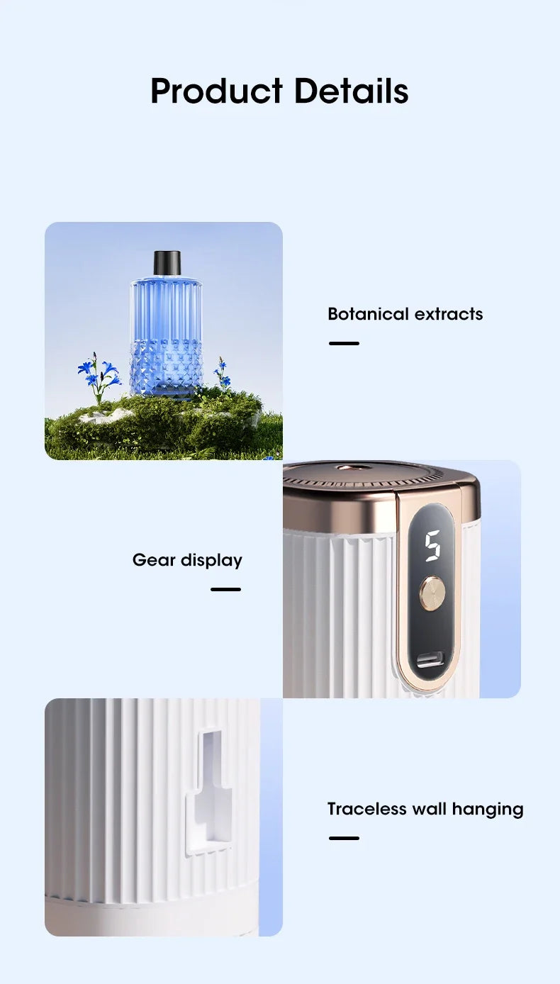 Mini Intelligent Aromatherapy Diffuser – USB Rechargeable