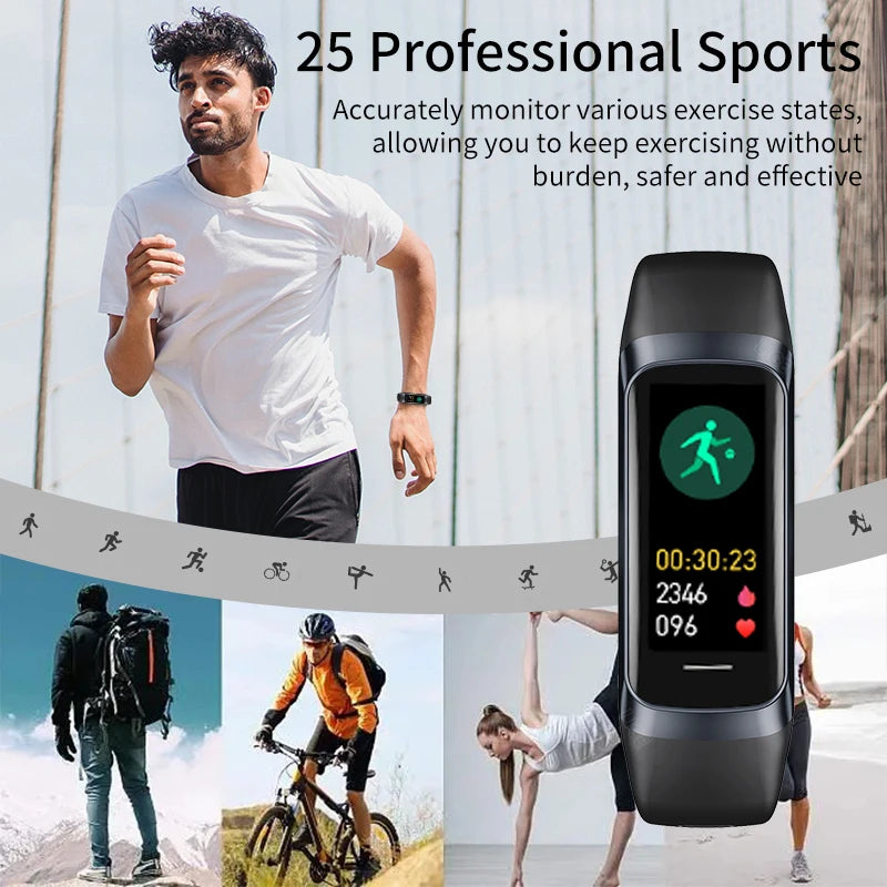 LIGE AMOLED Smart Watch Women Waterproof Fitness Tracker