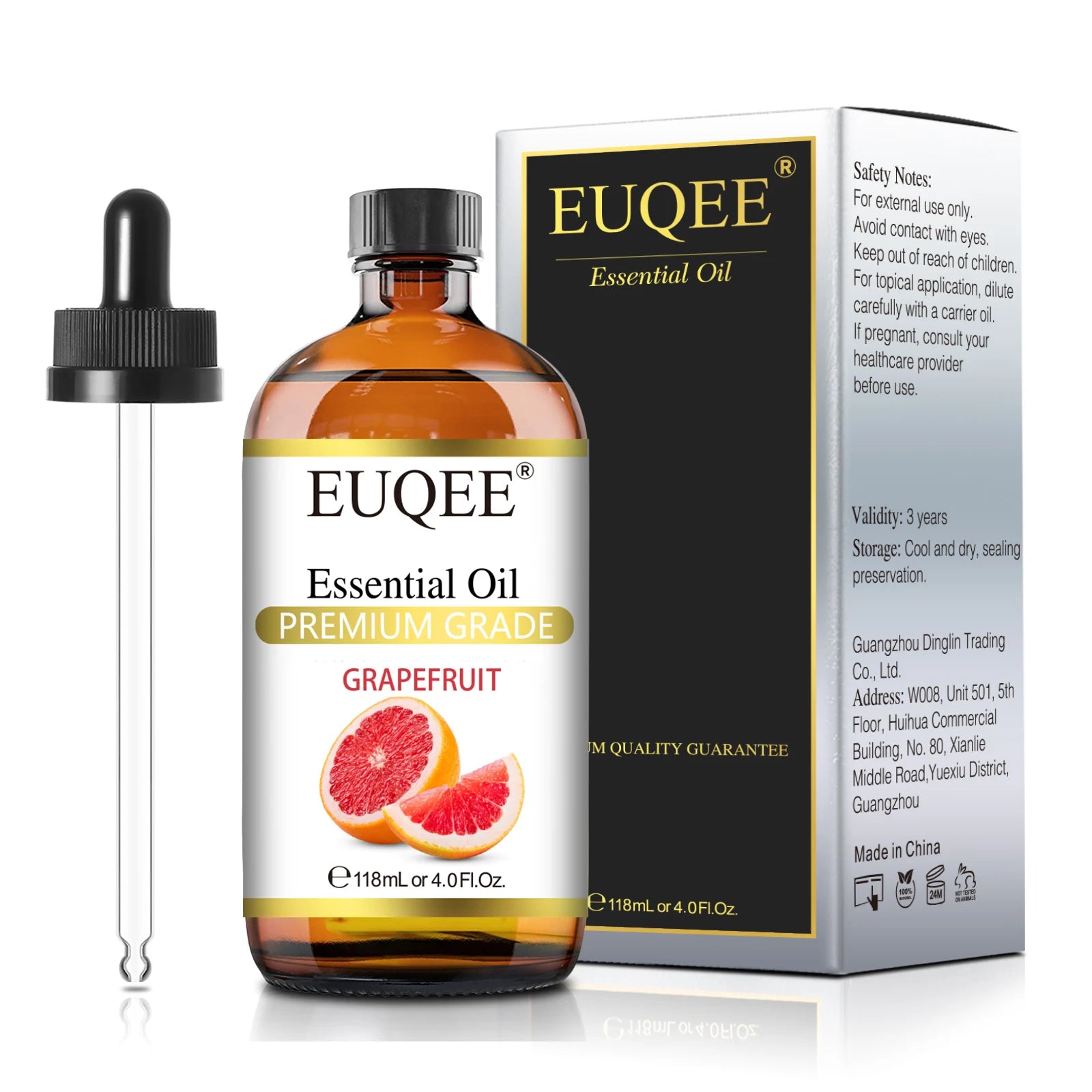 EUQEE 4 fl oz Essential Oils for Aromatherapy & Home Fragrance