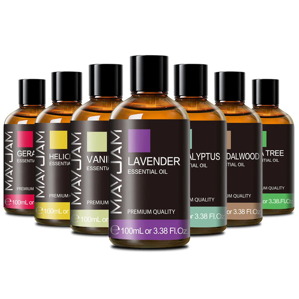 MAYJAM 100ml Pure Essential Oil with Glass Dropper