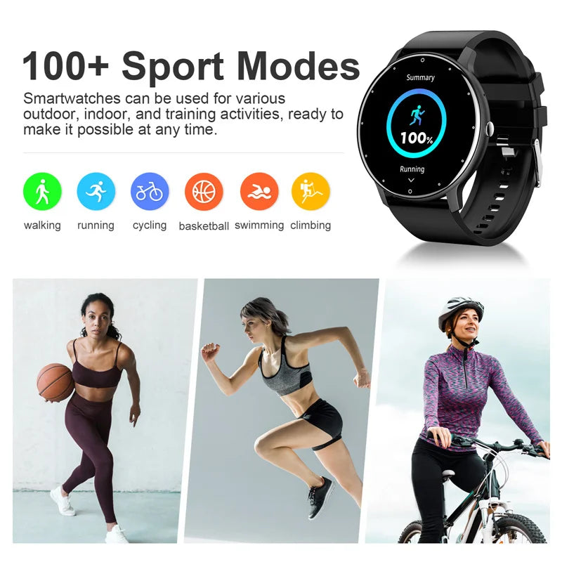 LIGE ZL02 Smart Watch for Women & Men with Bluetooth 5.2 Calls