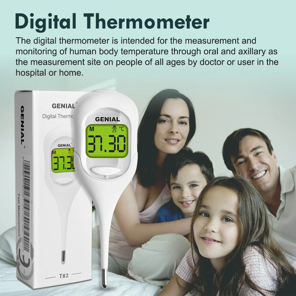8 Sec Fast Reading Digital Oral Thermometer