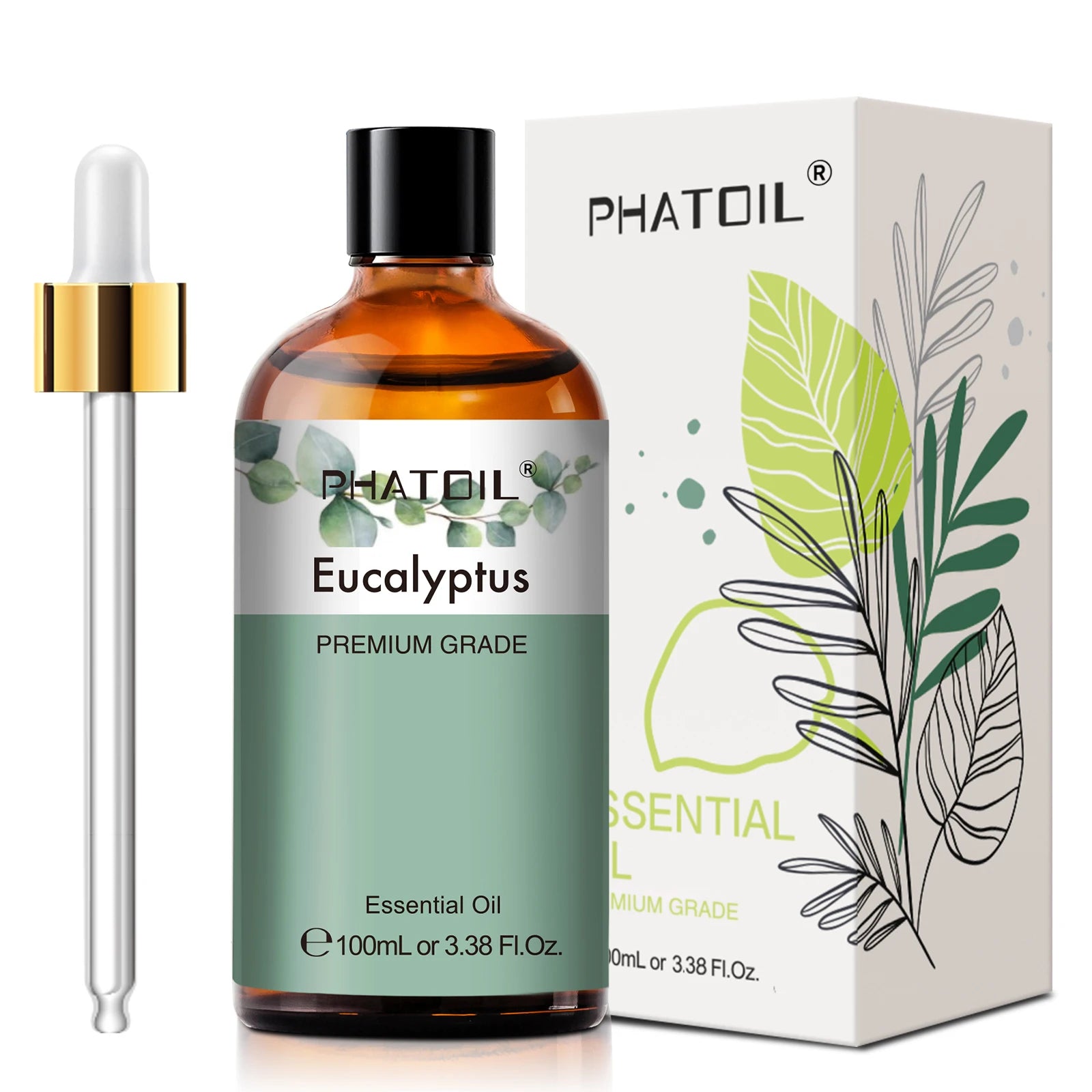 PHATOIL 100ml Natural Essential Oils – Aromatherapy & Skin Care