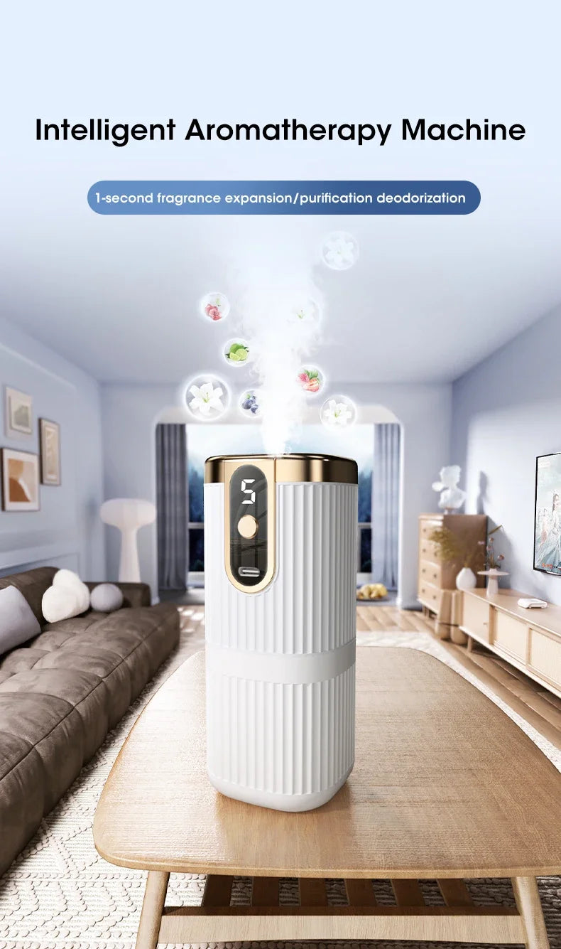 Mini Intelligent Aromatherapy Diffuser – USB Rechargeable