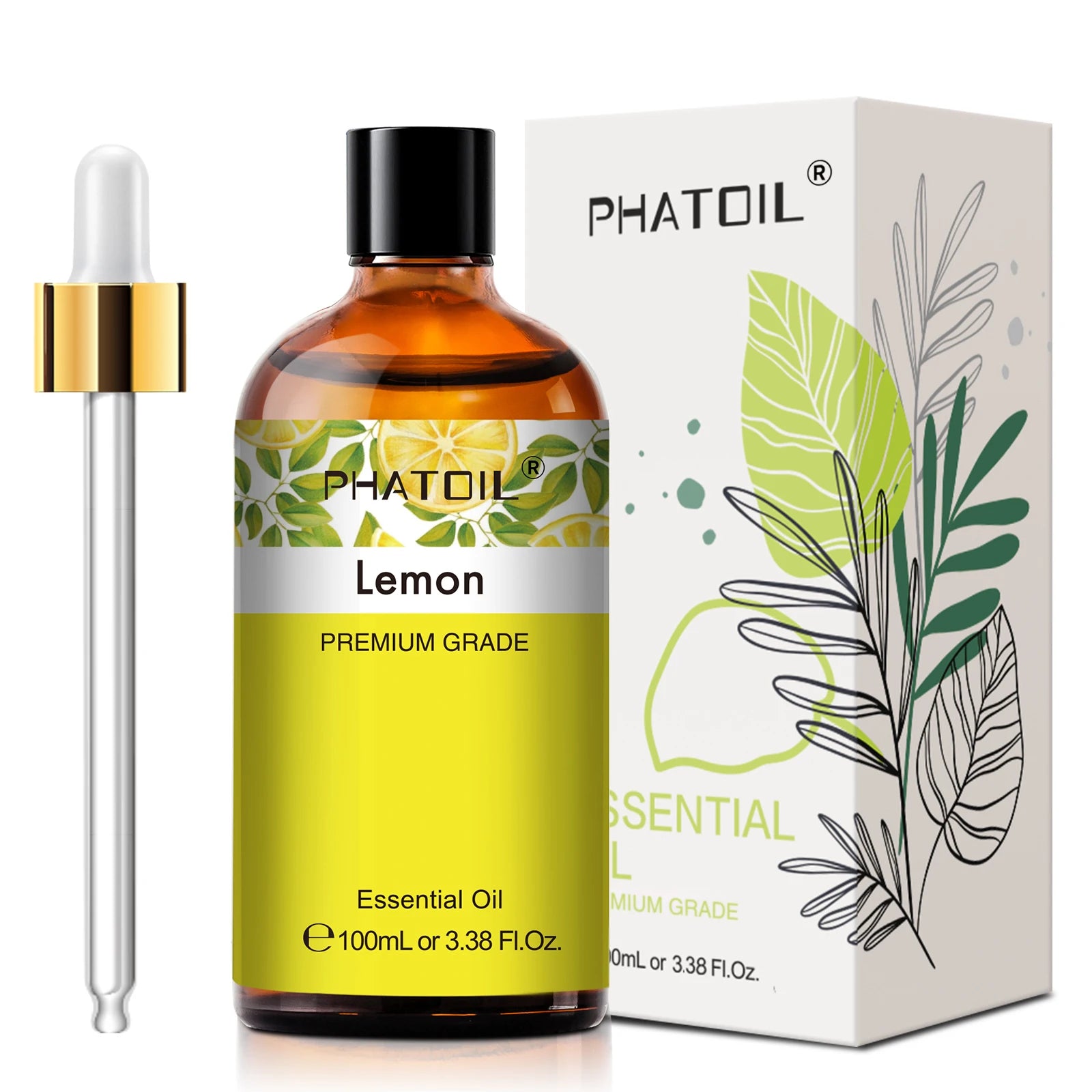 PHATOIL 100ml Natural Essential Oils – Aromatherapy & Skin Care