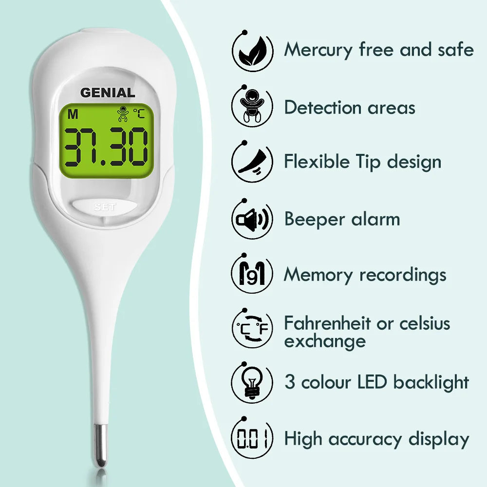 8 Sec Fast Reading Digital Oral Thermometer