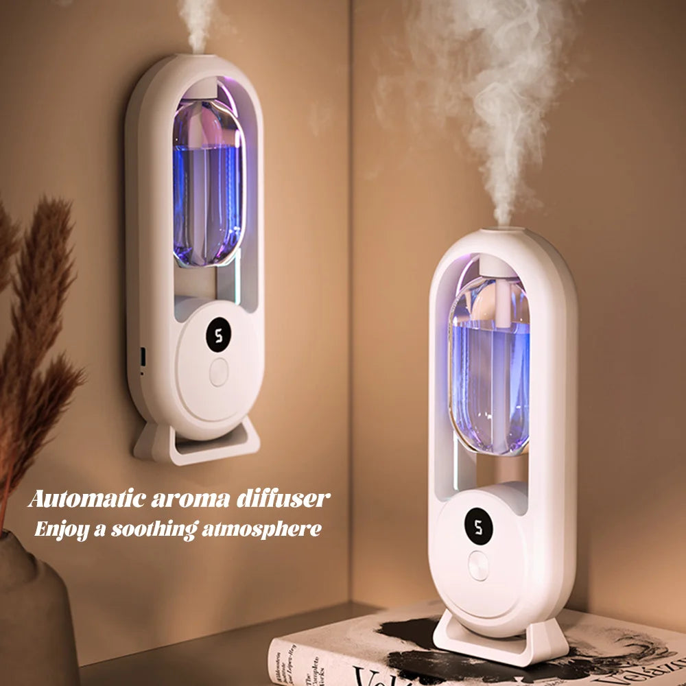 Rechargeable Portable Aroma Diffuser with Timed Spray Modes