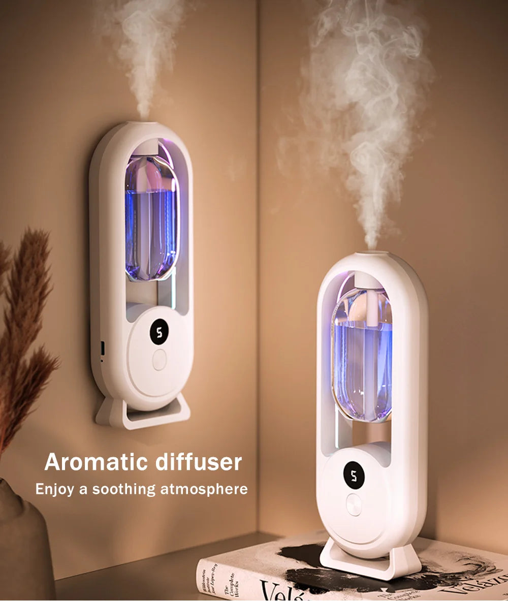 Rechargeable Portable Aroma Diffuser with Timed Spray Modes
