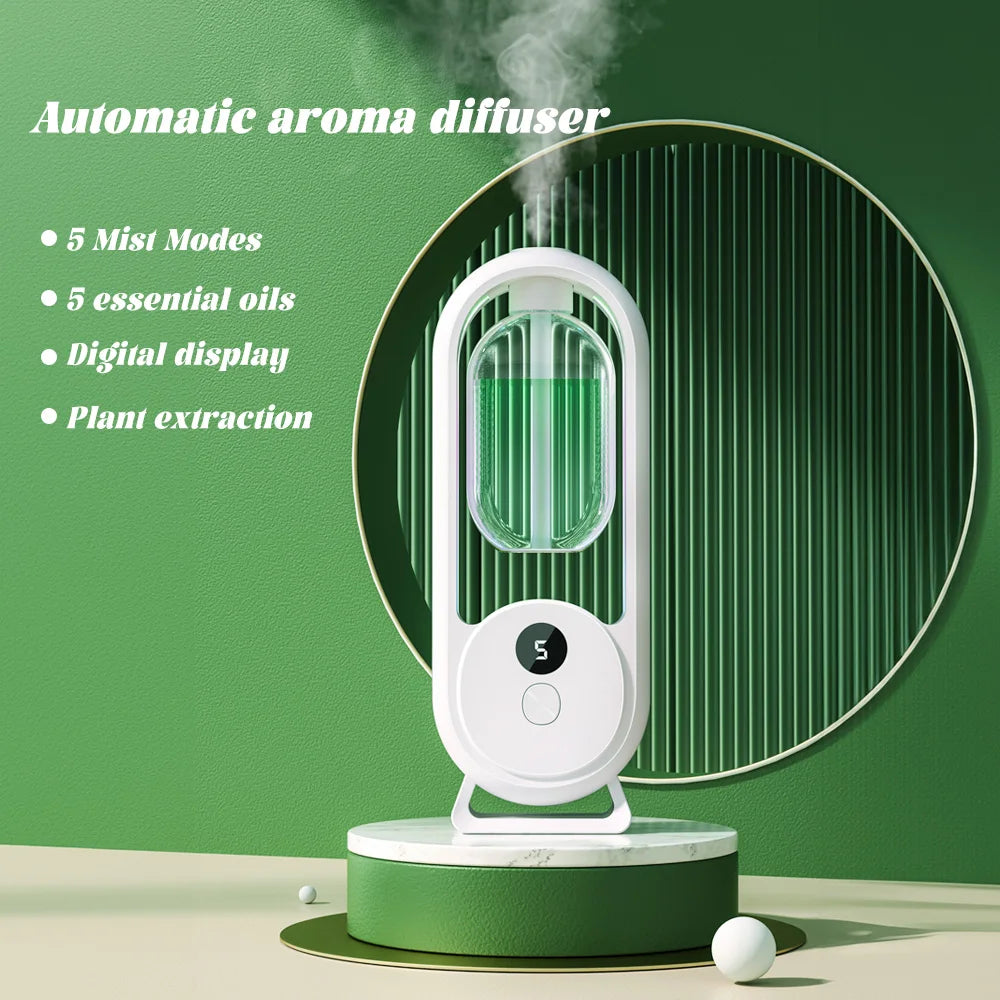 Rechargeable Portable Aroma Diffuser with Timed Spray Modes