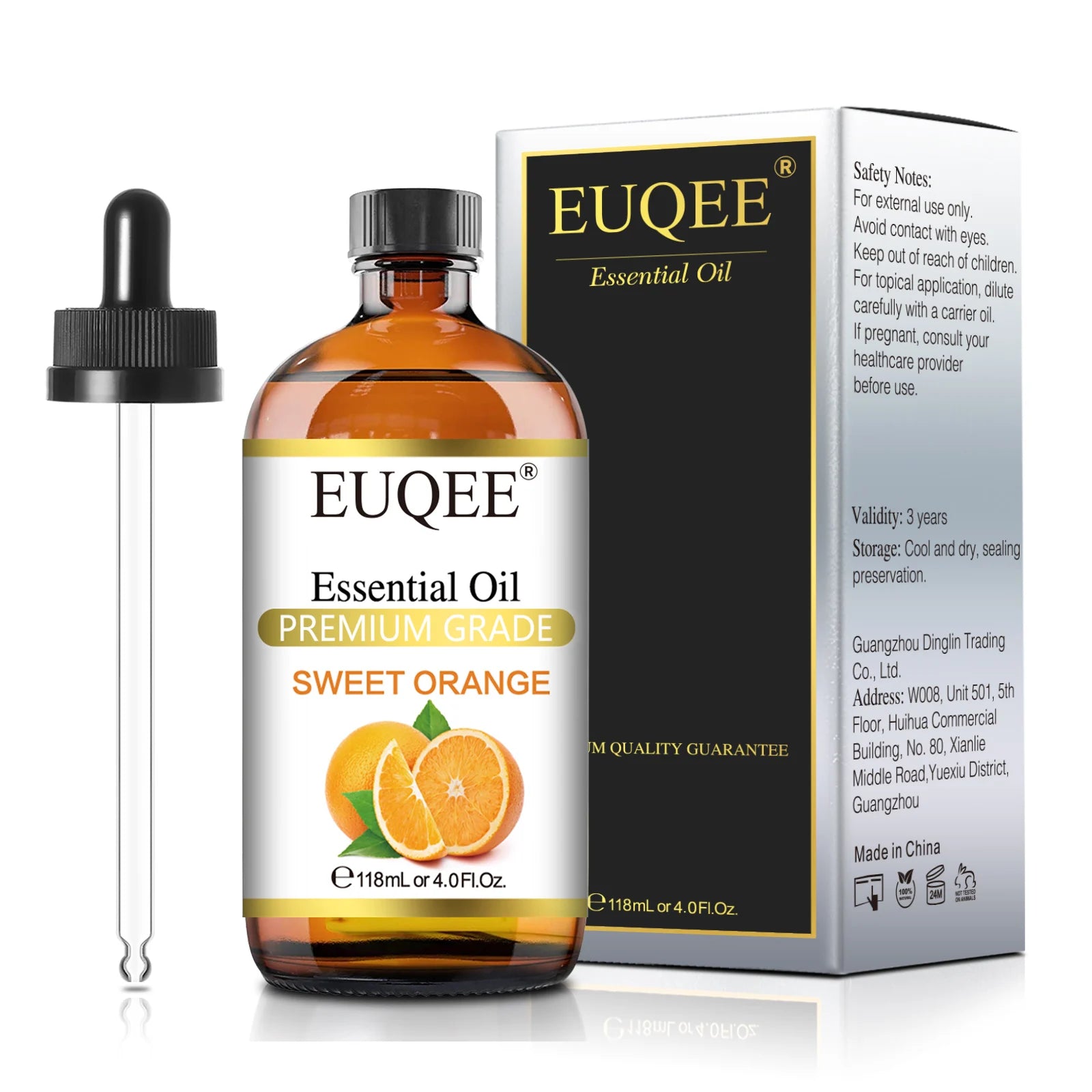 EUQEE 4 fl oz Essential Oils for Aromatherapy & Home Fragrance