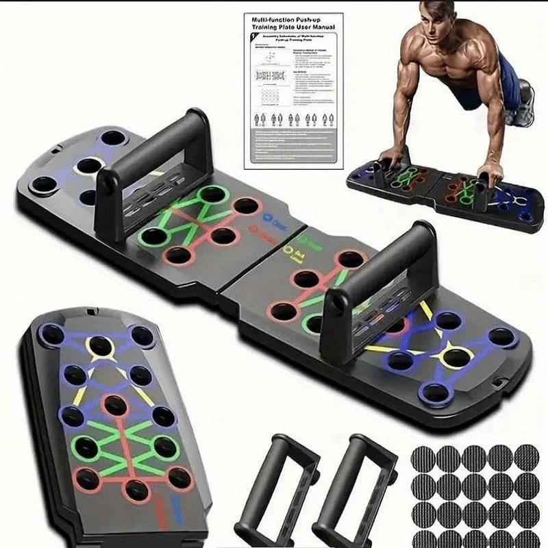 Multi-Functional Push-Up Board & Stand System