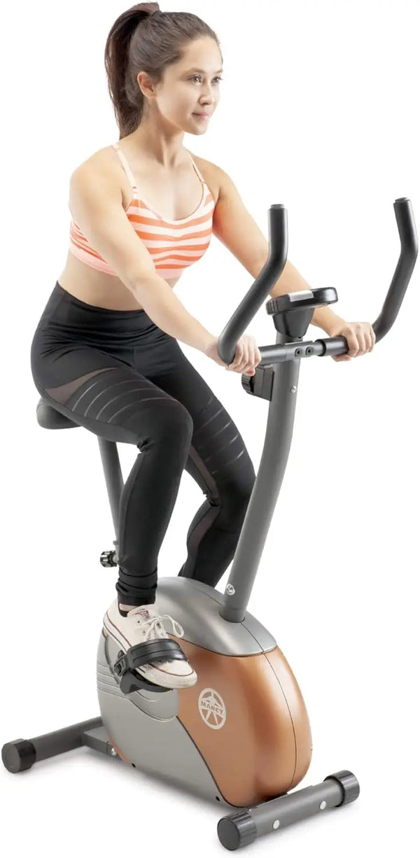 Home Exercise Bike with Adjustable Magnetic Resistance