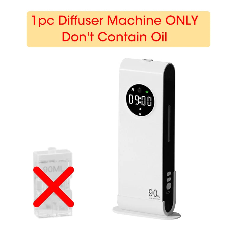 Wall-Mounted Automatic Sensor Aromatherapy Machine with Clock