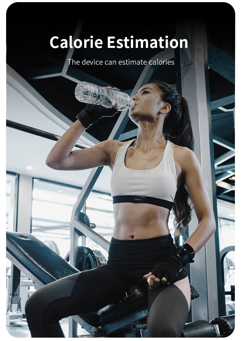 XOSS X2 Pro Rechargeable Heart Rate Monitor Sensor