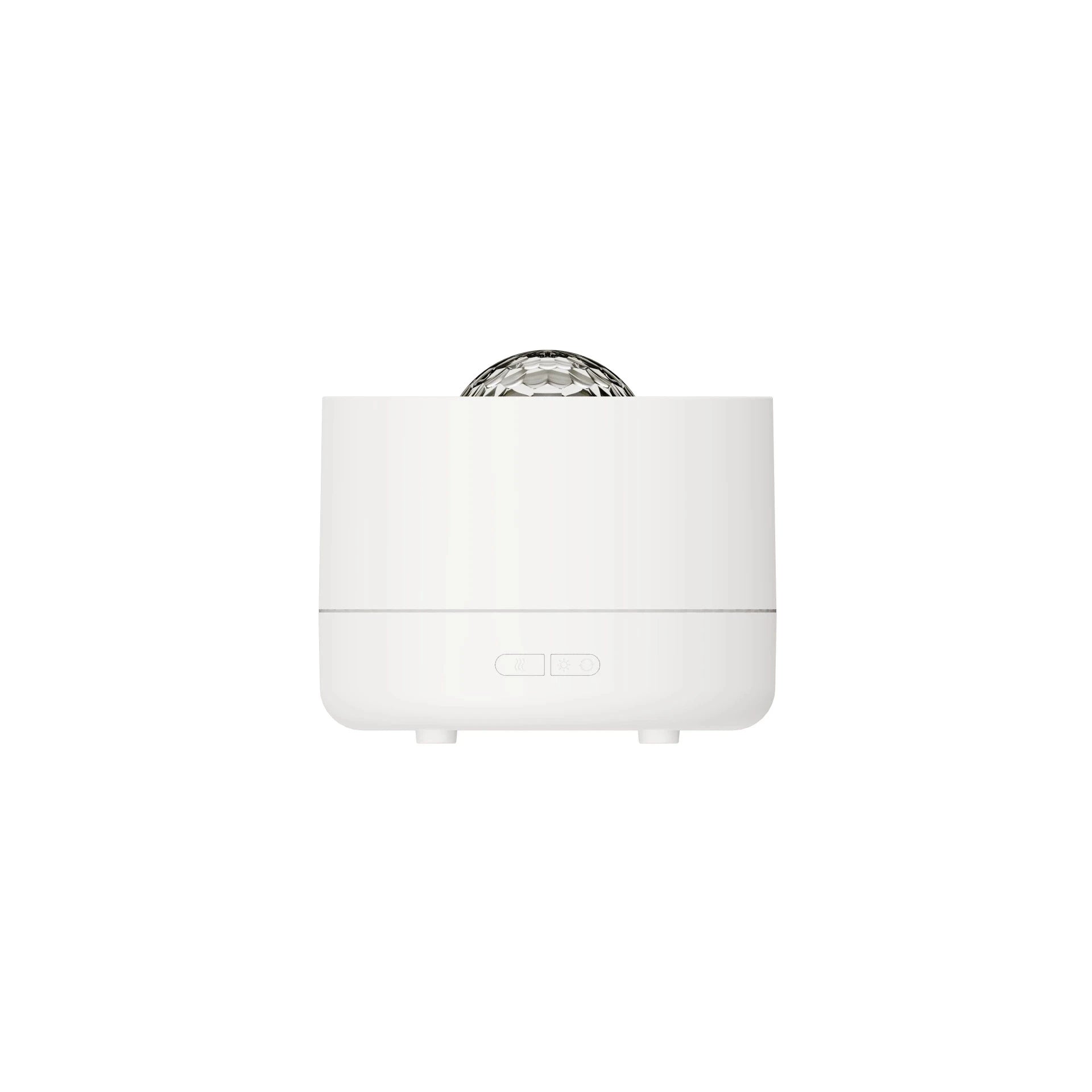 4-in-1 USB Air Humidifier with Starry Projector & Flame Effect